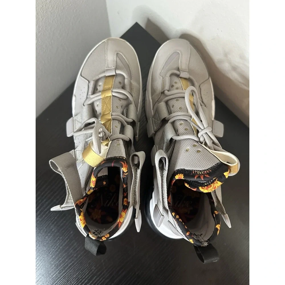 Size 11.5 - Nike Air Force Edge 270 Gel Grey Shoes Sneakers Mens